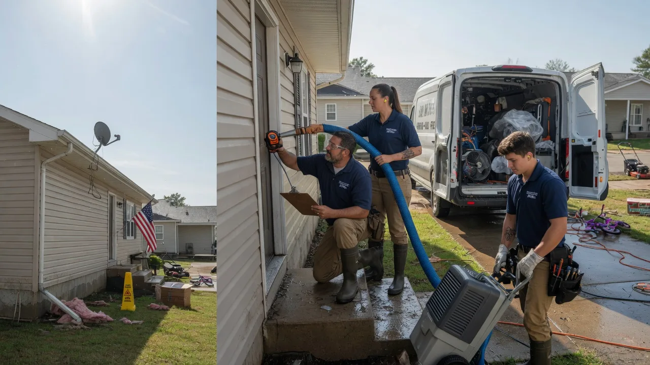 Ceiling Water Damage Restoration in Midland, NC near me